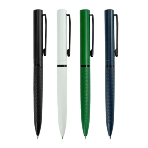 Metal Pens Twist Action Matte Finish and Black Clip