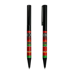 Sadu Design Metal Pens Matte Finish, Twist Action Mechanism, Black Ink